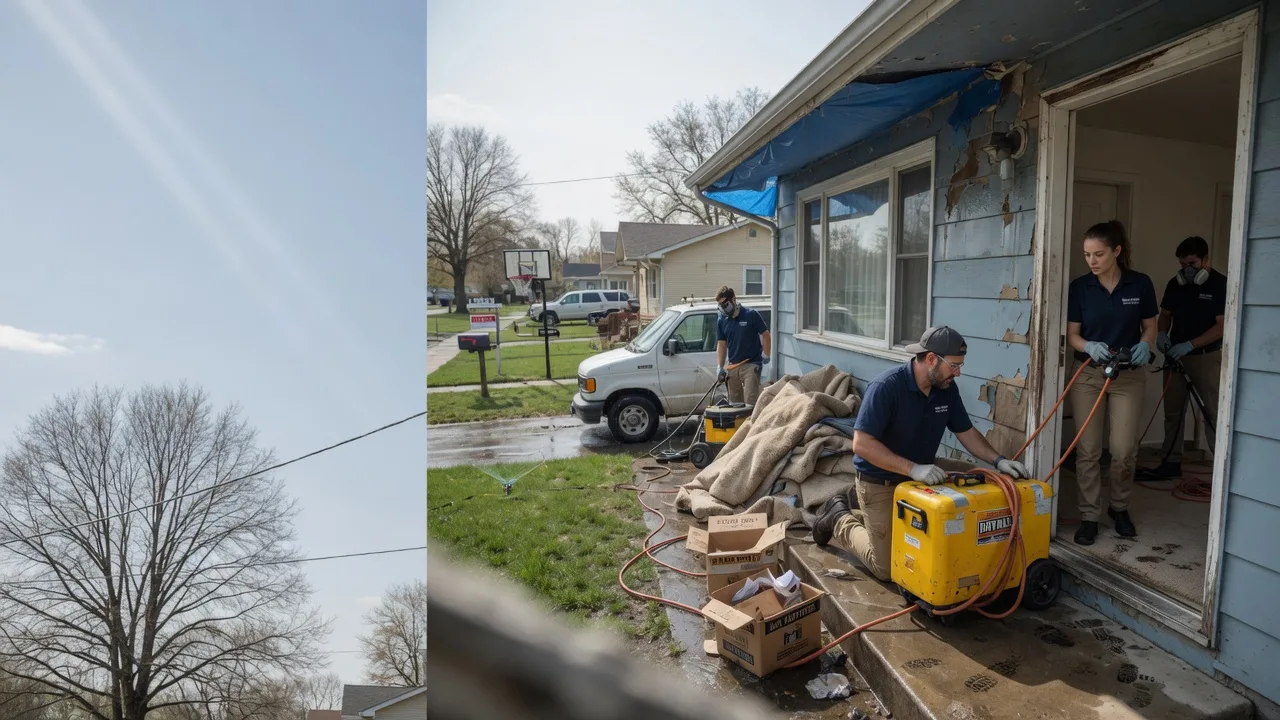 Basement Flood Cleanup in Cord, AR near me
